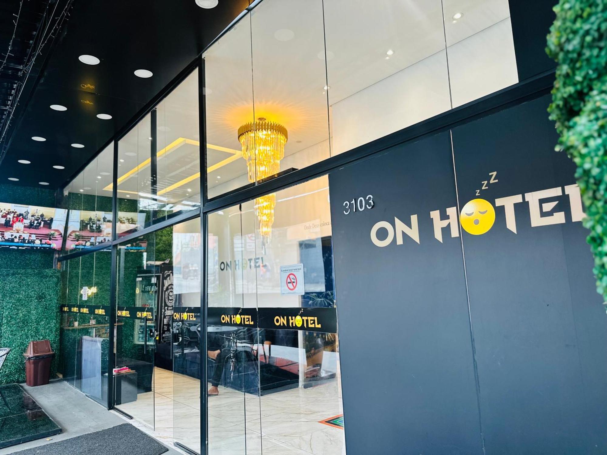 On Park Hotel E Estacionamento Traslado Guarulhos Eksteriør bilde